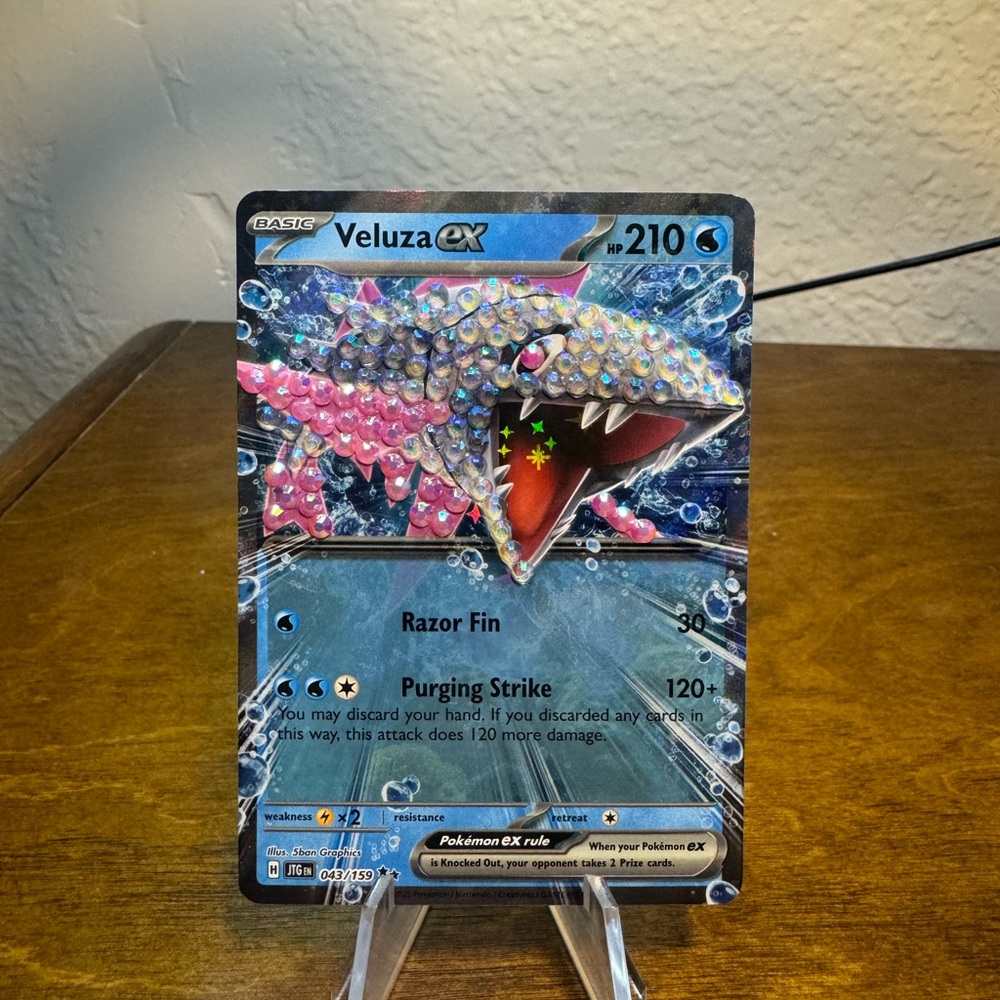 Embellished Veluza EX Card - 043/159